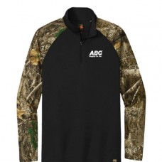 Russell Outdoors Realtree Colorblock Performance 1/4-Zip WBLWRU152